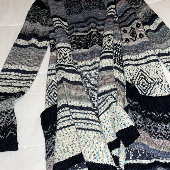 Free People for Urban Outfitters  maxi length long sleeve knitt sweater Small - Picture 6 of 11